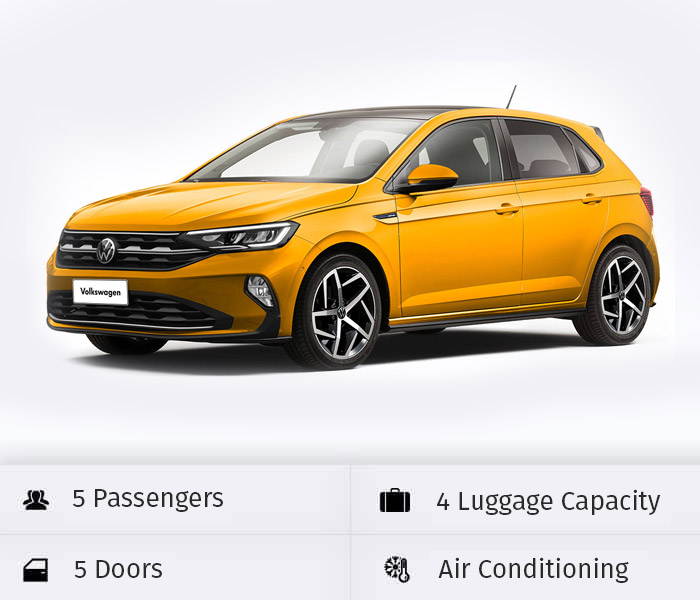 VW Polo or similar (manual)